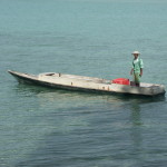 Einheimischen Boot