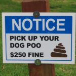 Hunde-Verbotsschilder in Neuseeland