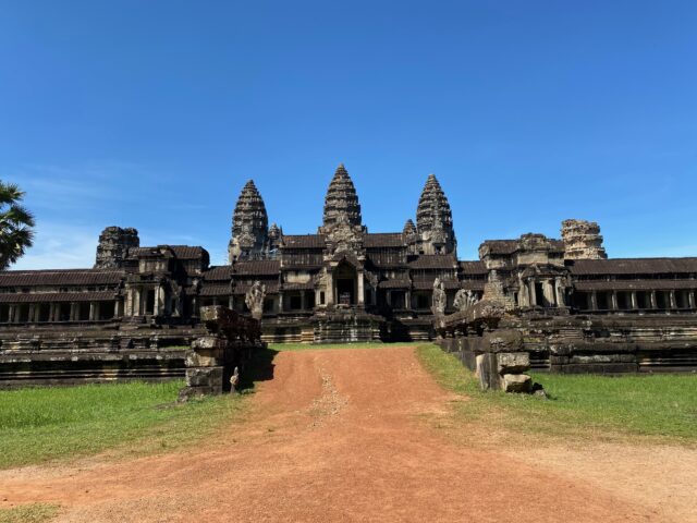 Angkor Wat, die Rückseite